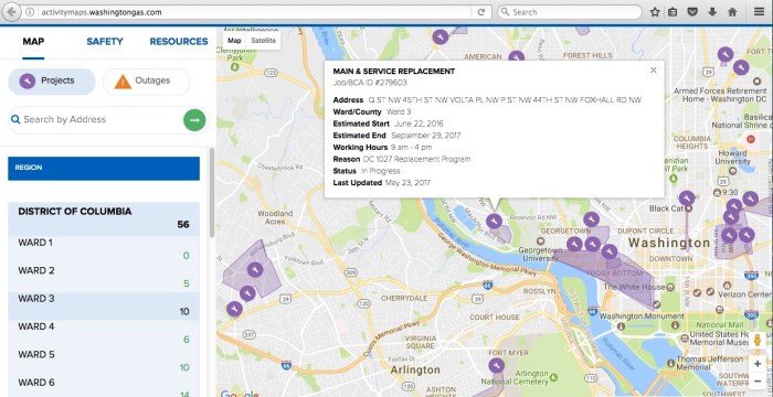 Wash Gas Map ProjectPipes Foxhall 5-23-17 Update Screen Shot 2017-05-26 at 11.35.34 AM copy 2